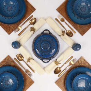 Denby Blue Dinner Set
