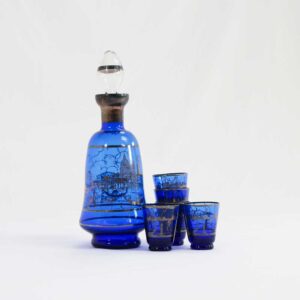 Bristol Blue Decanter Set